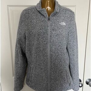 North Face fleece zipper jacket